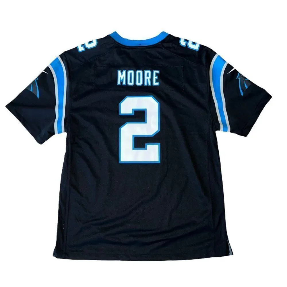 Nike On Field Carolina Panthers #2 DJ Moore Football Jersey Youth XL‎